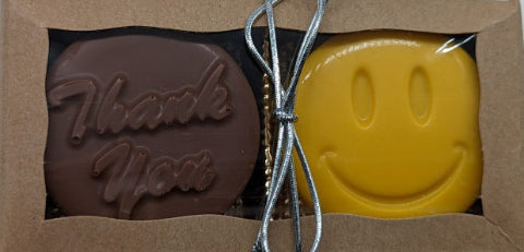Thank You w/a SMILE! 2 pc. Gift Packs - VJM Chocolates