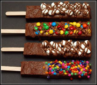 Gourmet Brownie Sticks - VJM Chocolates