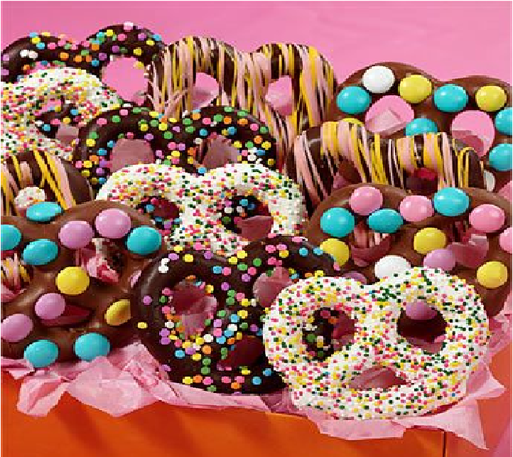 Flat Pretzel Gift Box