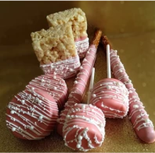 Dipped Rice Krispy Treats - VJM Chocolates
