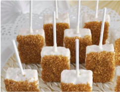 Dipped Rice Krispy Treats - VJM Chocolates