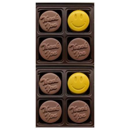 Thank You w/a SMILE! 8 pc. Gift Packs - VJM Chocolates
