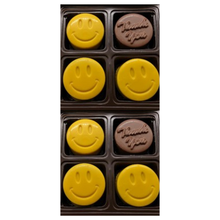 Thank You w/a SMILE! 8 pc. Gift Packs - VJM Chocolates