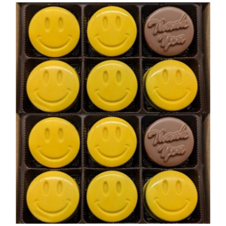 Thank You w/a SMILE! 12 pc. Gift Packs - VJM Chocolates