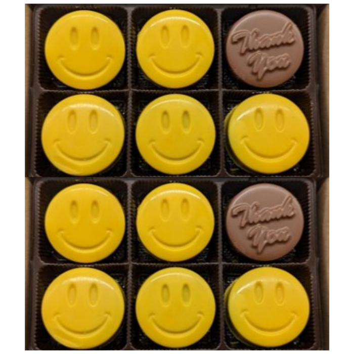 Thank You w/a SMILE! 12 pc. Gift Packs - VJM Chocolates